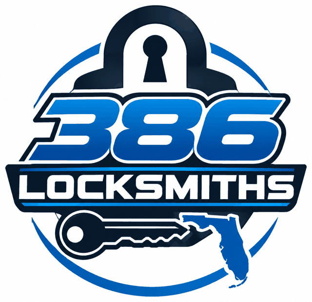 386 Locksmiths logo